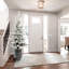 Arbre de Noël 2 pi avec 30 lumières à DEL blanc chaud, 189 pointes et 3 branches de pin décoratives pour décoration intérieure