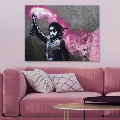Peinture décorative sur toile