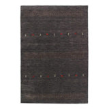 Geometric Area Rug in Gray