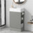 18.6" Bathroom Vanity With Sink, Bathroom Vanity Cabinet With Two-Tier Shelf, Left Or Right Orientation, Grey -1572231580