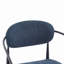 Fauteuil d'appoint rembourré avec structure en fer