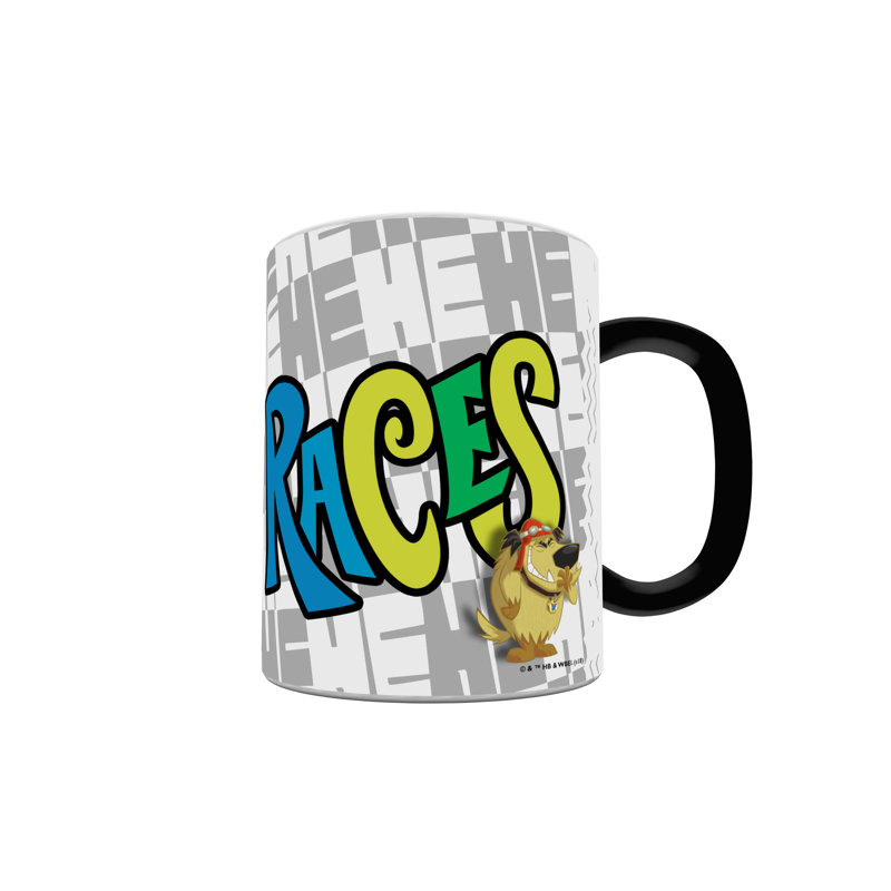 Wacky Races – Muttley – Morphing Mugs Heat Sensitive Mug – Ceramic Colour Changing Heat Reveal Coffee Tea Mug