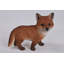 Statue debout fox pup
