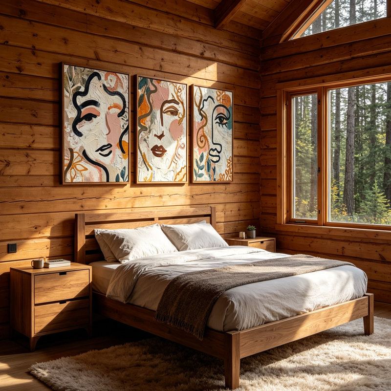 3 Piece Floater Frame Print Set on Canvas