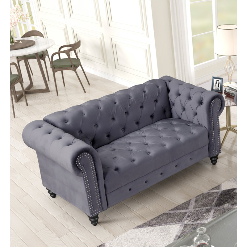 Marvale 68'' Velvet Loveseat