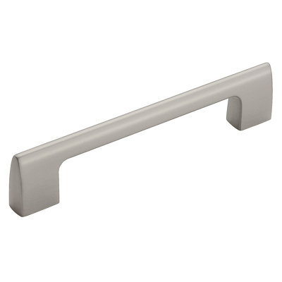 Riva 5-1/16 inch (128mm) Center-to-Center Satin Nickel Cabinet Pull