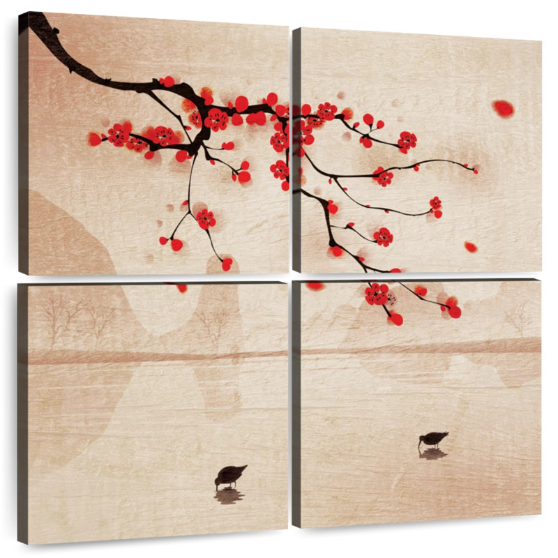 Harnek Cherry Blossom, 57" H x 57" W