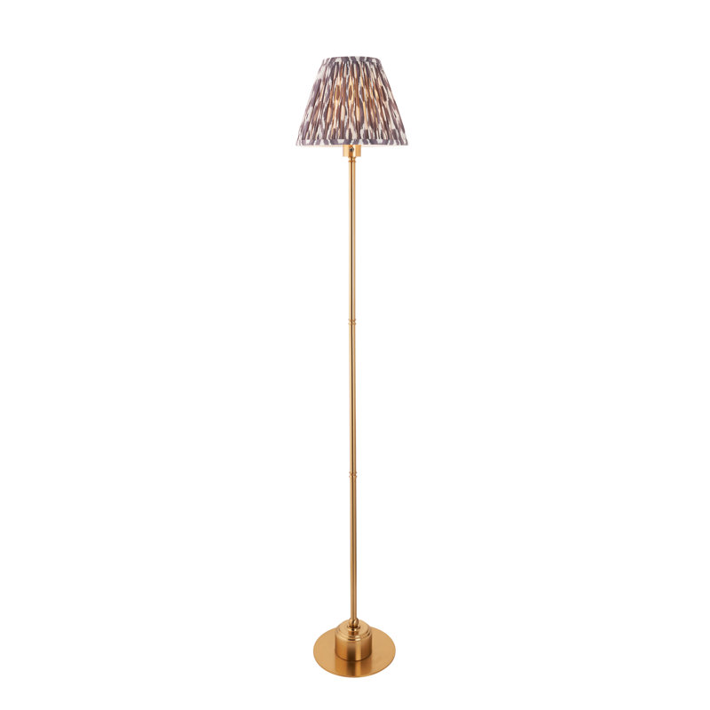  140cm Traditional Floor Lamp, Grey