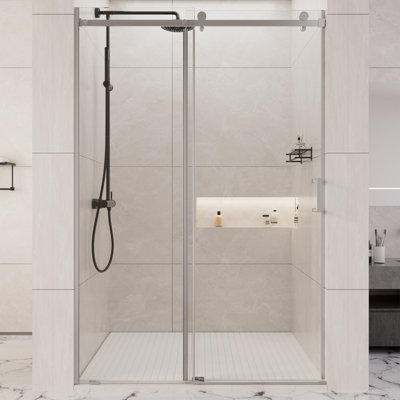 Porte de douche en verre trempé