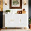 Buffet avec buffet, armoire-bar d'appoint avec 3 portes, armoire d'entrée pour le salon, la cuisine, le couloir-1559578645