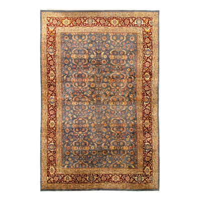 Tapis finement noué à la main Agra 12 pi x 18 pi 2 po