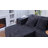 Boneless 132'' Modular Boneless Couches For Living Room, Corduroy Deep Seat Sofa With 2 Chaise Lounges And 1 Loveseat-437673733