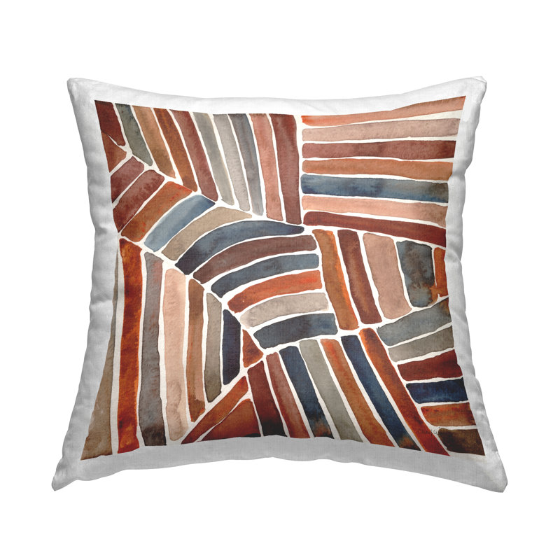Striped Throw Pillow