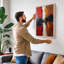 Chromatic Tension Abstract - Wrapped Canvas-1852665685-1852665769