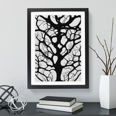 A Monochrome Tree No.4 - Single Picture Frame Print
