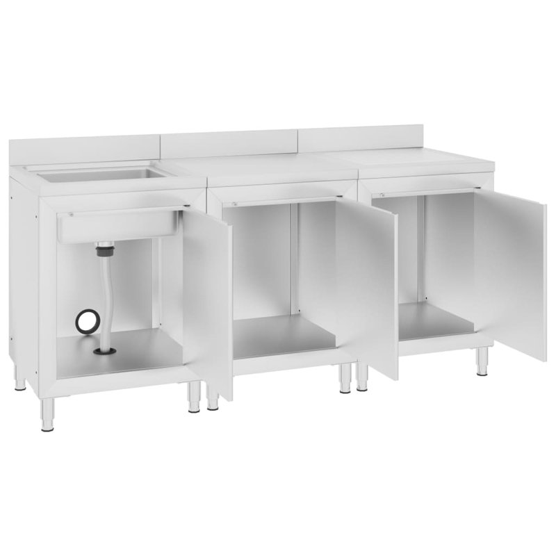 Maximilien 96cm H x 60cm W x 180cm D Base Unit Cabinet
