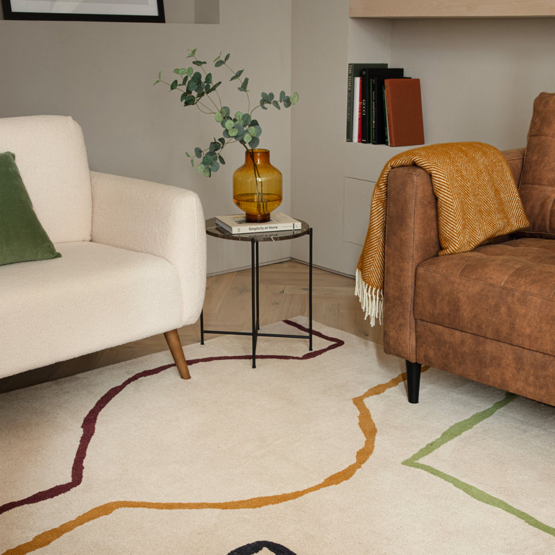 Wool Hand Tufted Area Rug, Rectangle 160 x 230 cm