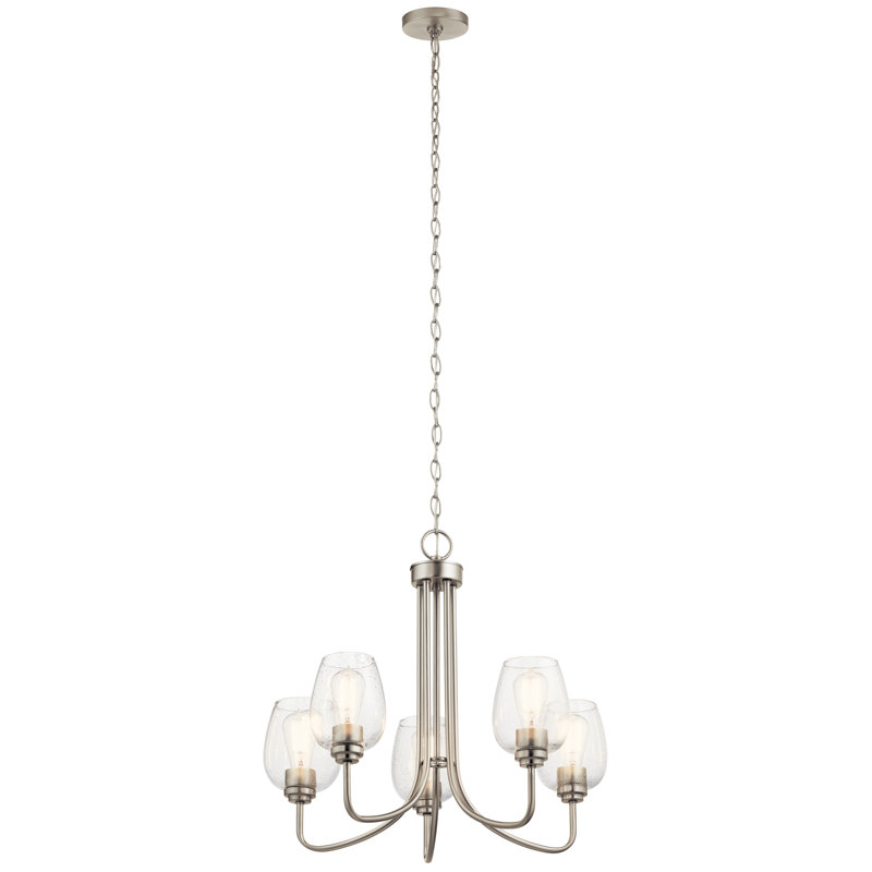 Lustre 5Lt, Nickel brossé