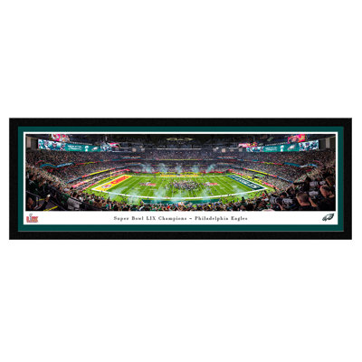 Philadelphia Eagles, Super Bowl LIX Champions Single Mat, Framed Print