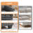31.5" Wide Faux Leather Rectangle Ottoman For Modular Sectional Sofa -2093541090