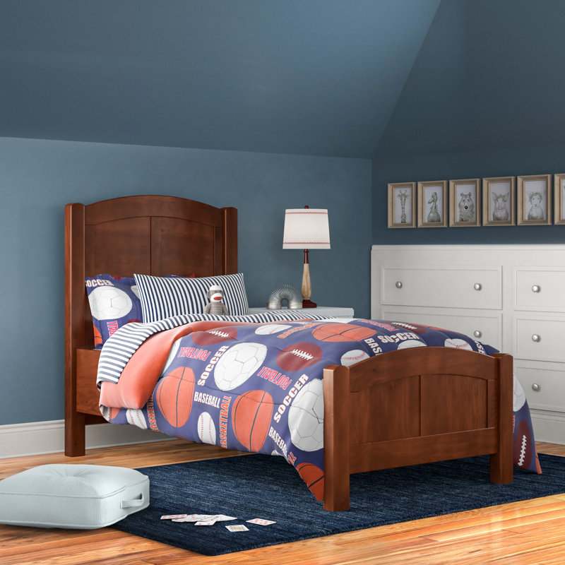 Baelynn Panel Bed, Brown, Twin