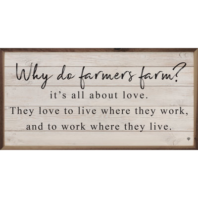 Why Do Farmers Farm Whitewash