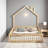 House Platform Bed With Guardrail-113064964