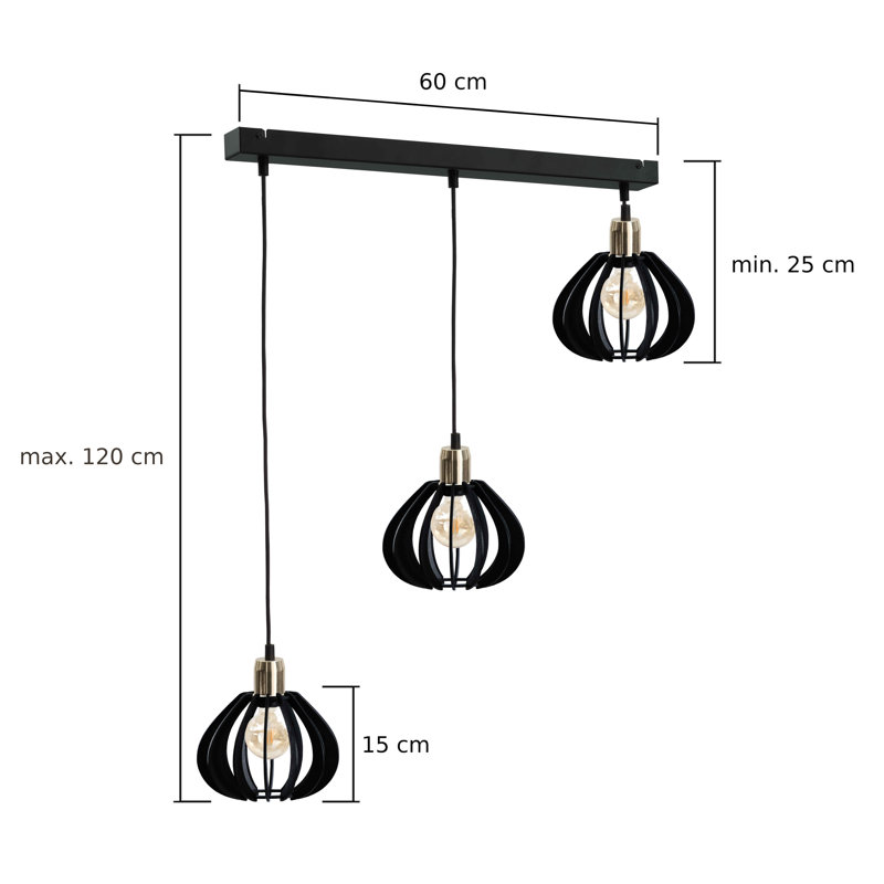 Casey 3 - Light Sphere Pendant