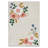 Aurelia Floral Velvet Machine-Woven Non-Slip Area Rug