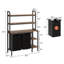 3-Tier Laundry Hamper with Adjustable Shelf - Large 2-Section Laundry Sorter and Removable Pull-Out Bags - Multi-Functional Storage Rack for Laundry, Bathroom, Bedroom, Dorm - Classic Color