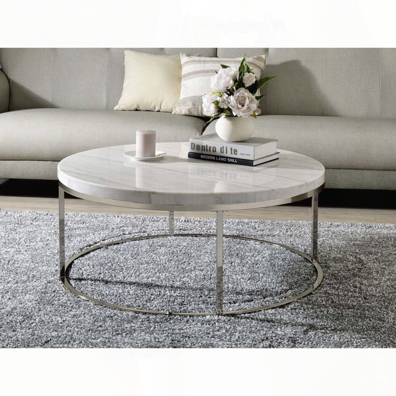Table basse avec marbre