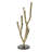 Lydia Multi-Taper Candle Holder, Branching-Stem Design, 38 Inch Gold Metal