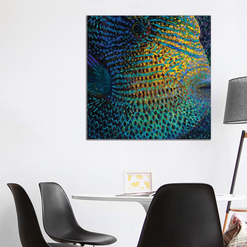 Durgon by Iris Scott - No Frame Gallery-Wrapped Canvas Giclée on Canvas, 93.98 cm H x 93.98 cm W