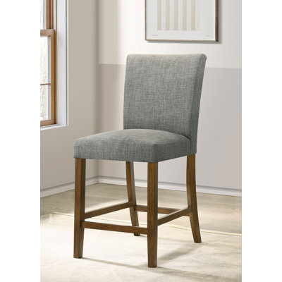 Chaise de comptoir non affectée l 19,4 po, gris / brun