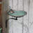 Scallop Shell Birdbath with Wall Mount Bracket