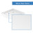 Prime 38" W x 38" D x 74.75" H Round Sliding Shower Enclosure with Base Included-500018585-500018584