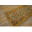 Tapis tissé à plat à motif floral antique français