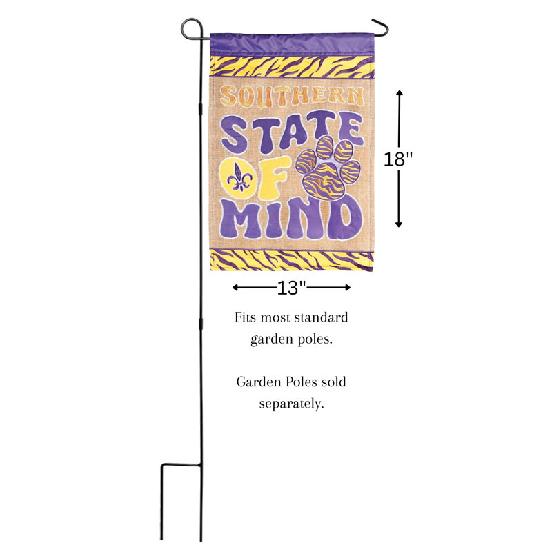 Kalliyan Double Sided Polyester, 18" H x 13" W