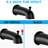 Single Handle Shower In Matte Black Look. Has Rain Showerhead, Handheld Shower, Tub Spout & Valve. 1.8 Gpm Flow. Resists Corrosion. Wall Mounted Faucet With Luxury. Comprises Gpm. Corrosion . Mount