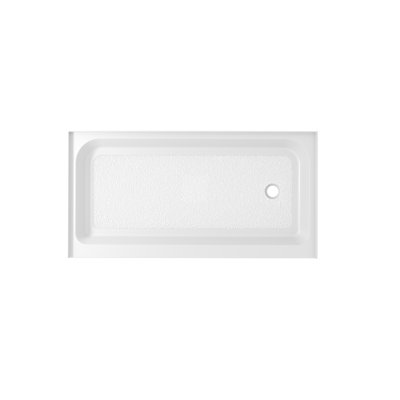 Laredo 60'' W 32'' D Rectangular Single Shower Base