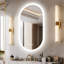 Oval LED Wall Mirror-957629123