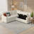 Brynli 80" Pull Out Convertible Sleeper Sectional Sofa With Storage Chaise-228409026
