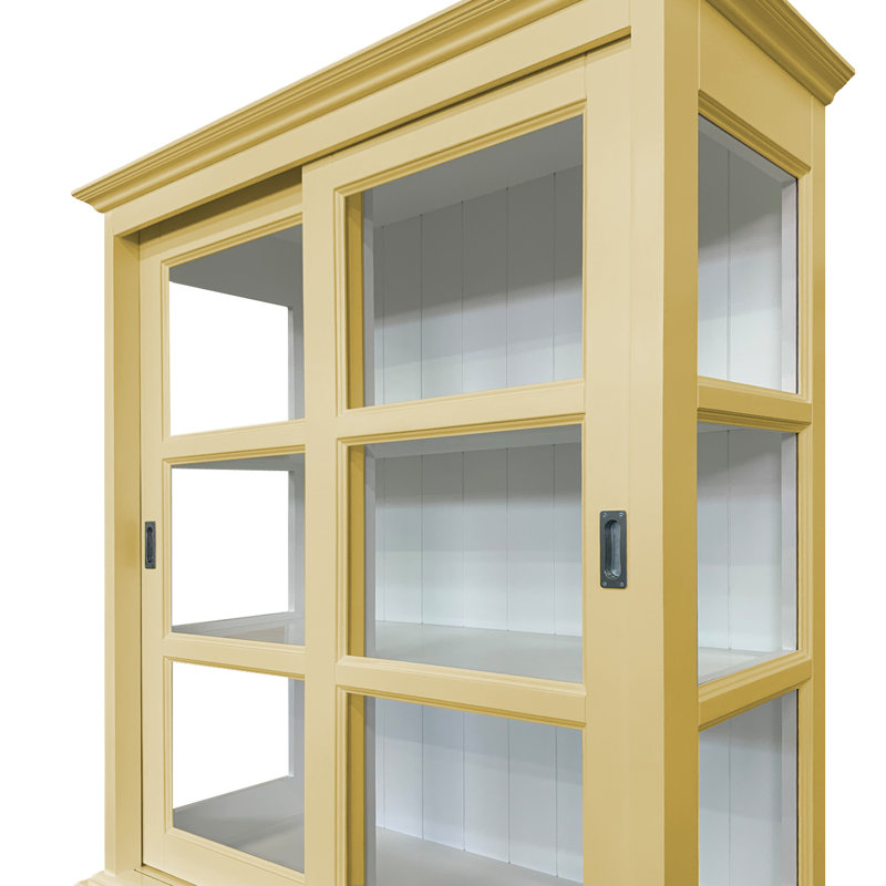 Babetta 125 cm W Display Cabinet, Light Ivory