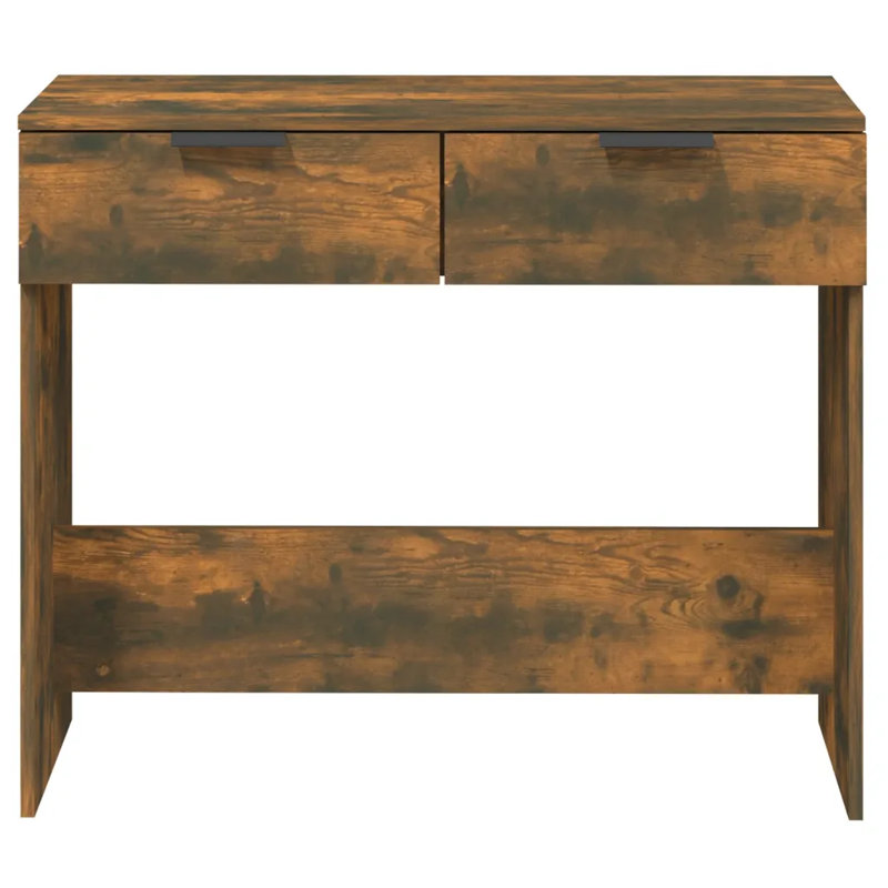 Johnath 90cm Console Table, Smoked Oak