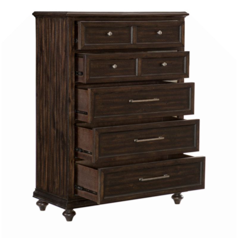 Armoire traditionnelle en bois flotté de style chambre à coucher 1pc