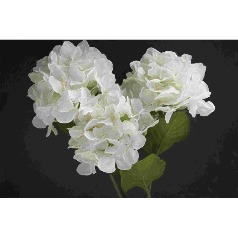 " Dramatic Hydrangeas ", 32" H x 48" W  