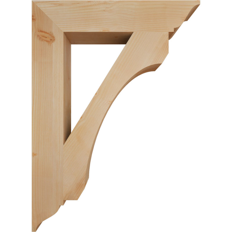 Support lisse Legacy, Sapin de Douglas, H 44 po x l 5,5 po x P 32 po