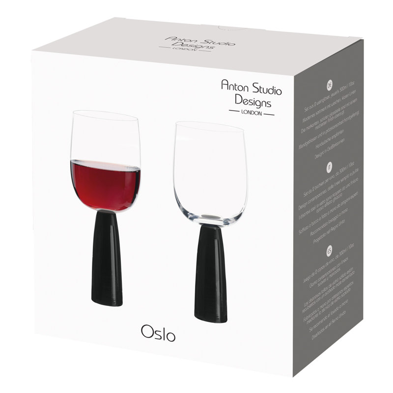 10.25oz. Glass All Purpose Wine Glass Stemware Set