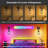 Wireless RGB Wall Sconce With Remote Control