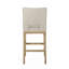 Ensemble de 2 tabourets de comptoir 31 pouces, tissu-839057918-839057917